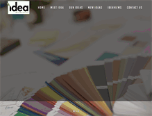 Tablet Screenshot of ideaassociates.com